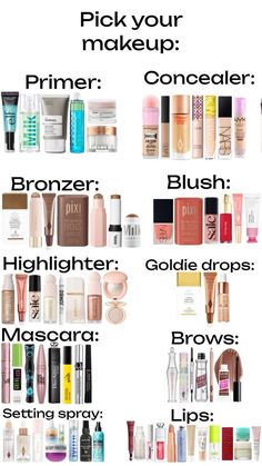 Hilighter Makeup Faces, Places To Put Highlighter Makeup, Highlighter Pen Makeup, Best Highlighters For Makeup, Best Highlighter Makeup Drugstore, Good Highlighters, Best Highlighter Makeup, Highlights Makeup