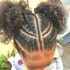 Braided Piggy Tails Hairstyles, Plus Size Family Reunion Outfits, Twist Braids Ponytail Hairstyles, Gymnastics Hairstyles For Black Hair, Cornrows Kids Girl Hairstyles, Black Baby Girl Hairstyles Braids, Natural Kids Hairstyles Braids, Hair Styles For Toddlers Black Hair