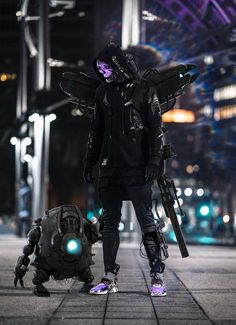 Japanese Cyberpunk, Cyberpunk Techwear, Japanese Street Wear