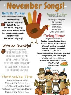 a thanksgiving turkey poem for kids