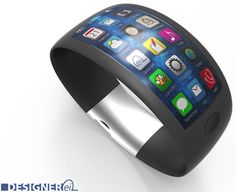 an iphone bracelet is shown on a white background