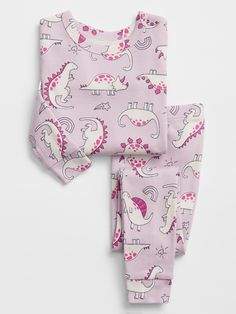 babyGap Dinosaur PJ Set | Gap Factory Girl Pajamas, Kids Pjs, Baby Pajamas, Gap Kids, Girl Clothing, Sleepwear & Loungewear, Child Safety, Baby Gap