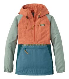 Women's Mountain Classic Insulated Anorak, Multi-Color | Insulated Jackets at L.L.Bean Water Resistant Jacket, Weave Fabric, Kids Outerwear, Pocket Jacket, Shop Mens Clothing, Skirted Swimwear, L L Bean, Outerwear Women, Amazing Women