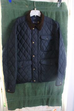 NEW WITH TAGS POLO RALPH LAUREN BRENTFORD CORDUROY INSULATED QUILTED JACKET. SIZE XL. Friday Outfit, Field Jacket, Quilted Jacket, Vest Jacket, Polo Ralph, Mens Jackets, Polo Ralph Lauren, Mens Accessories, Ralph Lauren