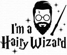 i'm a harry wizard with glasses and wand in the middle, on a white background