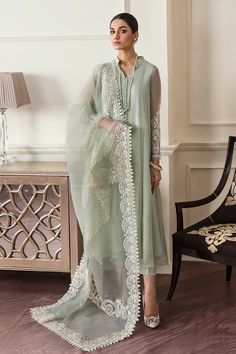 Baroque Embroidered Net Suits stitched 3 Piece EMBROIDERED CHIFFON PR-756 Luxury Festive Tale | Latest Pakistani Salwar Kameez Design Punjabi Suit Designer Wear. Pakistani Salwar Kameez Designs, Chiffon Frock, Chiffon Suit, Womens Suit, Kameez Designs, Cotton Gowns, Chiffon Sleeves, Pakistani Salwar Kameez, Patiala Salwar