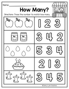 Pre-K Back to School Math & Literacy - Made By Teachers | Free preschool worksheets, Math activities preschool, School worksheets Numbers Activities Preschool, Preschool Activity Sheets, Writing Activities For Preschoolers, Math Literacy Activities, Pre K Worksheets, Literacy Activities Preschool, Homeschool Preschool Activities, Homeschool Worksheets