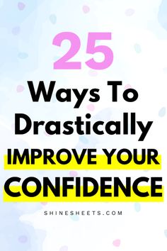 Tips Confidence, Improve Your Self, Building Self Confidence, Self Confidence Tips, Confidence Tips, Body Confidence, Confidence Building, Health Awareness, Self Care Routine