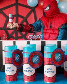 spider - man birthday party supplies and decorations