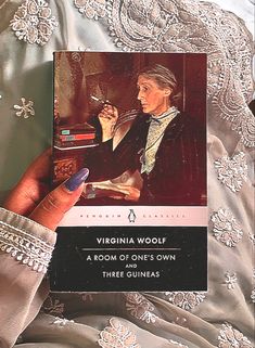 the cover of virginia wool's room of ones own and three guineas