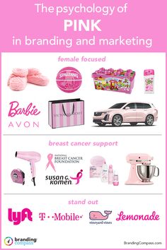 Pink Brand Aesthetic, Pink Branding Color Palette, Pink Marketing, Pink Branding, Varsity Font