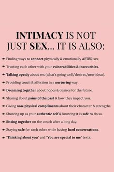 👍 Intimacy is not just sex it is also 💯 Dating And Relationships, How To Build Intimacy, Intimacy Building Activities, Build Emotional Connection, Emotional Closeness, Build Intimacy, Intimacy Quotes, Relationship Expectations, Connection Quotes