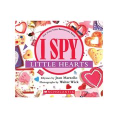 the cover of i spy little hearts