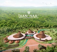 an artist's rendering of the taman naa resort in costa rica, costa rica