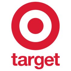 the target logo on a white background