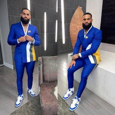 #ad Great shopping ideas for Royal Blue Men Suits Double Breasted Splicing Color Party Prom 2 Pcs Men Tuxedos, Fashion Mens Suit Royal Blue Prom Suits, Blue Prom Suit, Blue Tuxedo Wedding, Turquoise Suit, Suits And Sneakers, Prom For Guys, Royal Blue Suit, Charcoal Suit, Blue Suit Men