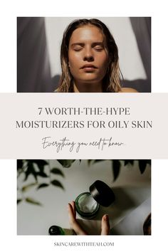 Finding the perfect oily skincare products aren't easy. Here are the best suggestions when looking to upgrade the moisturizer in your skincare regiment. #oilyskinmoisturizer #oilyskincareproducts #oilyskincareroutine Oily Skincare, Oily Skin Care Routine