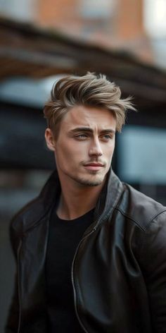 #BoysHairstyles #BoysHaircuts #BoysHair #FadeHaircut #Undercut #CrewCut #Pompadour #SidePart #TexturedCrop #LongHairBoys #HairInspiration #KidsHaircuts #TrendyHair #HairStyling #CoolHairstyles #ModernBoys #HairGoals #StylishBoys #GroomingTips Blond Haired Men, Slick Back Hair Men, Popular Haircuts For Men, Blond Guy, Blond Men, Gentleman Haircut, Classic Taper, The Quiff, Square Face Shape