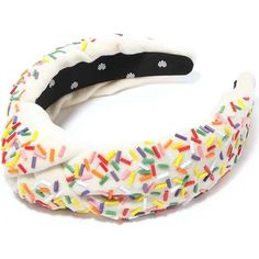 e Erica Core, Toothpaste Kisses, Women Chef, Buttercream Birthday Cake, Rainbow Sprinkle, Trademark Logo, Cloth Pouch, Lele Sadoughi, Knotted Headband