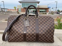 Louis Vuitton Keepall 45, Louis Vuitton Luggage, Keepall 45, Louis Vuitton Keepall, Luggage Tags, Bags Handbags, Duffle Bag, Dust Bag, Bag Lady