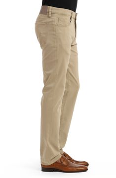 Comfortable relaxed-fit pants cut from lightweight twill are designed with a classic rise that sits perfectly at the waist. 17" leg opening; 11" front rise 56% cotton, 42% lyocell, 2% elastane Machine wash, dry flat Made in Turkey Relaxed Fit Full-length Chinos With Belt Loops, Straight Leg Bottoms With Hidden Pockets For Spring, Spring Straight Leg Bottoms With Hidden Pockets, Relaxed Fit Twill Pants With Pockets, Spring Business Casual Pants With Standard Cut Leg, Straight Leg Chino Cotton Twill Pants With Pockets, Straight Leg Chino Work Pants With Side Pockets, Loosely Fitted Straight Leg Chinos With Belt Loops, Straight Leg Chinos With Belt Loops