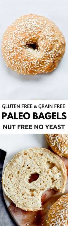 bagels with gluten free and grain free are the best way to eat them