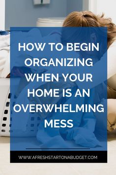 It's possible for your to get organized and have a clean home. Here is how to begin organizing when your home is an overwhelming mess Homemade Toilet Cleaner, Clean Baking Pans, Cleaning Painted Walls, Glass Cooktop, Dirty Dishes, Deep Cleaning Tips, Clean Dishwasher, Toilet Cleaning, Simple Life Hacks