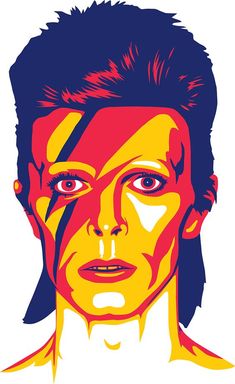 an image of a man with his hair in the style of david beck, pop art