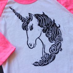 Girls Birthday Shirt, Unicorn Birthday Party, Birthday Girl Shirt, Birthday Party Shirt, Unicorn Design, Unicorn Birthday Parties