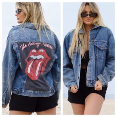 Beautiful Vintage Levi’s Jacket Rolling Stones Levis Jacket, Jean Jackets, Vintage Levis, Rolling Stones, Jean Coat, Jean Jacket, Levi's, Denim Jacket, Color Blue