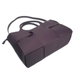 Large purple bag is made of dense genuine leather. Leather stripes are intertwined and the bag keeps its shape well. The bottom is dense, inside is a fabric lining, two pockets, the bag closes with a zipper. The length of the shoulder strap is 80 cm (31,5 inches). The bag perfectly fits documents and a laptop. Bag size: 39 * 26 * 13cm (15,3 * 10,2 * 5,1 inches) You can ask about lengthening the shoulder strap or any other options. Also you can choose any color and embossing from our catalog for any part of the bag. For any questions, write in private messages, I will be glad to help you! Laptop Tote Bag Woman, Blue Leather Bag, Leather Tote Bag Women, Laptop Tote Bag, Pink Shoulder Bag, Purple Bag, Leather Saddle Bags, Elegant Bags, Black Leather Purse