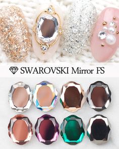 #4142 Swarovski Baroque Mirror Fancy Stone Nail Decoration - BONNIEBEENAIL Baroque Mirror, Fancy Stones, Nail Decorations, Mirror, Stone