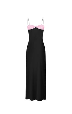 Stolen Stores Dress, Black And White Silk Dress, Black And White Satin Dress, Dress To Wear To A Wedding, Black And Pink Prom Dress, 2011 Dresses, Pretty Dresses Elegant, 2000 Dresses, Black And White Prom Dress