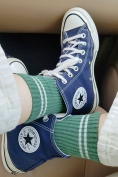 Boyfriend Socks, Green Converse, The Boyfriend, Sports Socks