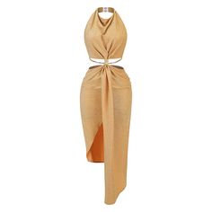 Lindsay Halter Backless Dress D185 - Women's Dress Shop. Bandage Dress, Bodycon Dress & Blazer Halter Backless Dress, Backless Midi Dress, Stylish Activewear, Great Legs, Draped Dress, Cutout Dress, Gold Dress, Bandage Dress, Threading