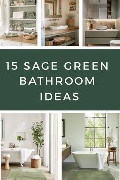 the top ten sage green bathroom ideas