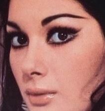 60s Makeup Tutorial, 1960’s Makeup, 60’s Makeup, Edwige Fenech, Stage Makeup