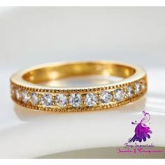 Inlay material: gold-plated inlaid artificial gemstone / semi-precious Gold Love Ring, Love Ring, Semi Precious, 18k Gold, Gold Plate, Plating, Gemstones, Ring, Gold