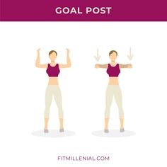 a woman doing squat exercises with the text, how to do squats for your goal post