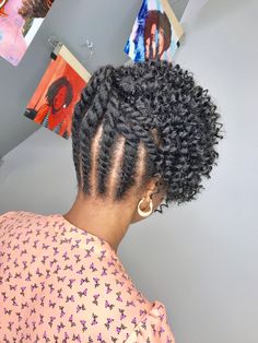 who does crochet braids near me Crochet Updo, Updo Cabello Natural, Flat Twist Hairstyles, Short Natural Hair, Flat Twist Updo, Twisted Hair, Curly Crochet Hair Styles, Twisted Updo