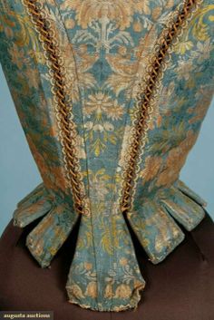 stays or bodice Stays Corset, 18th Century Stays, 18th Century Dress, 18th Century Clothing, 18th Century Fashion, Century Clothing, Clothing And Textile, Retro Mode, Stage Costume