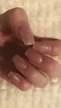 Pretty Gel Nails, Really Cute Nails, Soft Nails, Sparkle Nails, Sparkly Nails, Dream Nails, Funky Nails, Chic Nails, Cute Acrylic Nails