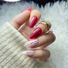 Unghie Sfumate, Art Deco Nails, Valentine Nails, Trendy Nail Art Designs, Trendy Nail Art, Chic Nails, Short Acrylic Nails