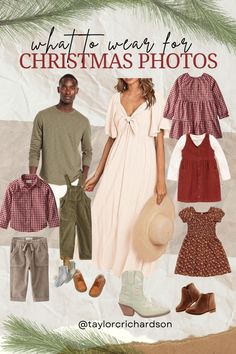 the cover of what to wear for christmas photos