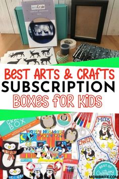 the best arts and crafts subs for kids to use in their books, magazines or movies