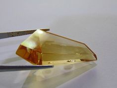 This Citrine (Bubble Gems) originates from Brazil and its weight is about 30.40 carats. The shape/cut-style of this citrine (Bubble Gems) is Free. This Citrine (Bubble Gems) is available to order and can be shipped anywhere in the world. Price per ct - 3 USD Shipping Payment Options - Bank Transfer Guarantees - All gemstones are natural- All photos are of the actual gem for sale (we DON'T use stock photos) Additional Quantities - Every item is unique, so you can order 1 of each item- We often have similar or matching items. You can take a look and search for them Yellow Faceted Citrine Gemstones, Faceted Yellow Citrine Gemstones, All Gems, Bank Transfer, Bosnia And Herzegovina, Matching Items, Citrine, Brazil, Bubbles