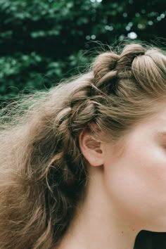 Wedding Short Hair, Milkmaid Braid, Box Braids Hairstyles, Gorgeous Hair, Pretty Hairstyles, Hair Looks, Hair Goals, Hair Inspo, Her Hair