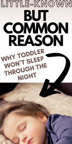 Little-Known But Common Reason Why Toddler Won't Sleep Through the Night - If you have been wondering, "Why won't my toddler sleep through the night," or, "Why is my toddler waking up at night," you are not alone! Is your toddler waking up at night crying? Or is your toddler waking up at 5 am? Whether your toddler is still in their crib or they have transitioned from a crib to toddler bed, you will want to read this article. The reason for bedtime wakings may surprise you, as this mom battled with it for 5 years before she learned the issue. Great advice for first time mom must haves. Crib To Toddler Bed, Baby Sleep Consultant, Toddler Discipline, Terrible Twos, Sleep Consultant, Mom Life Hacks, Parent Support