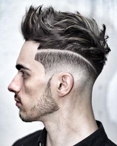 Always have a haircut/hairstyle that suit your face structure/shape— Mens Fashion Blog - The Unstitchd Hairstyle Man, Popular Mens Hairstyles, Gents Hair Style, Haircut Designs, Hair Tattoos, Mens Haircuts Short, Hair Images