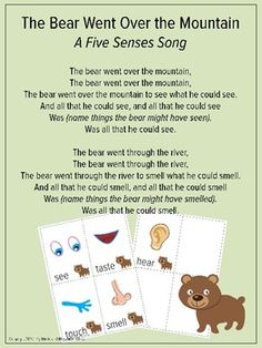 the bear went over the mountain poem